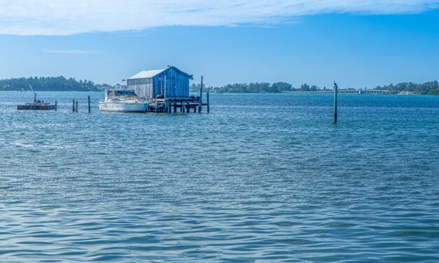 Island Boathouse In Cortez, Florida